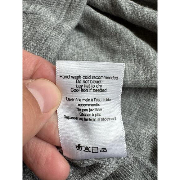 Veronica Beard Theresa Ruched Turtleneck Sweater Gray Women’s Large - Picture 9 of 10